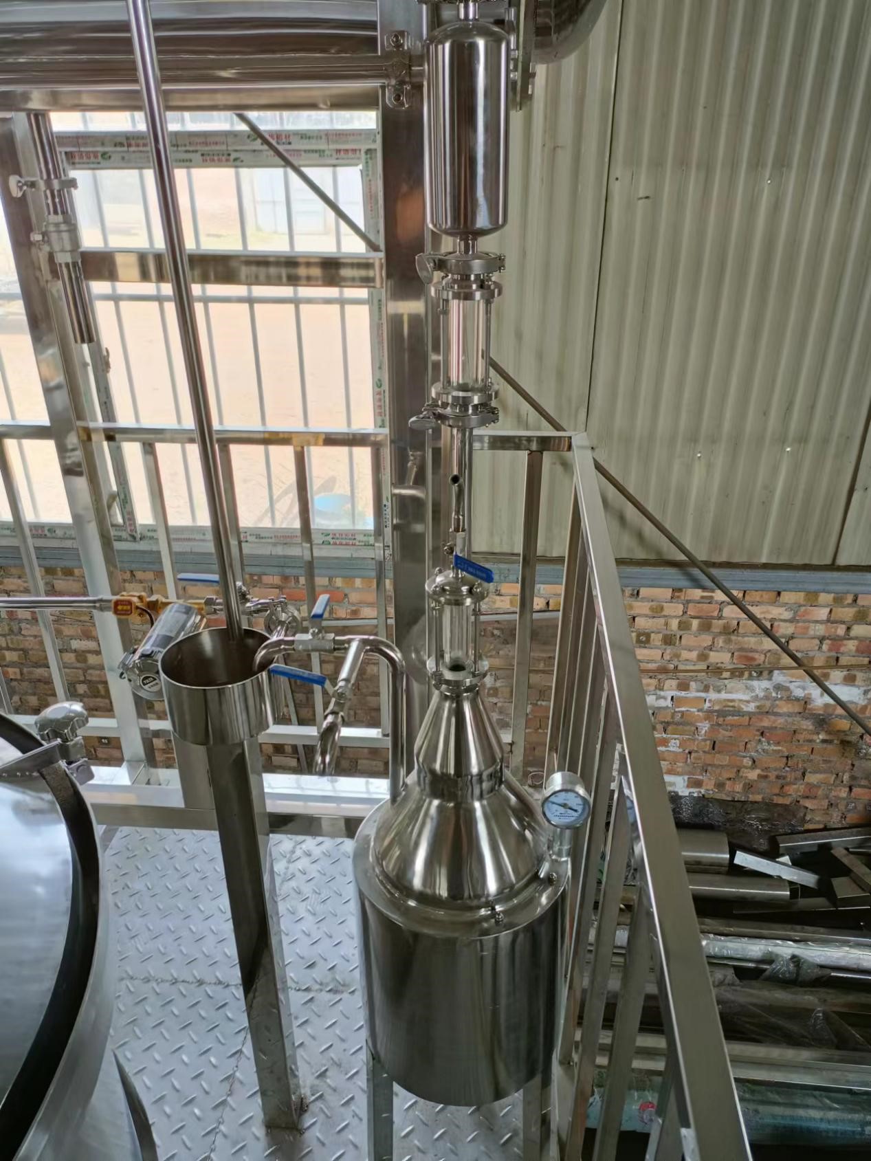 大气压3m³玫瑰，薰衣草，迷迭香和金银花多功能提取器