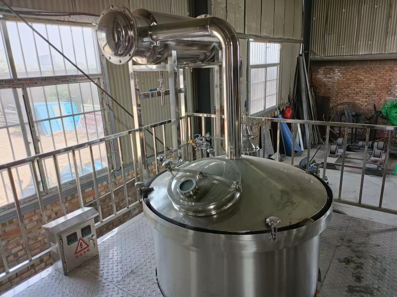 大气压3m³玫瑰，薰衣草，迷迭香和金银花多功能提取器